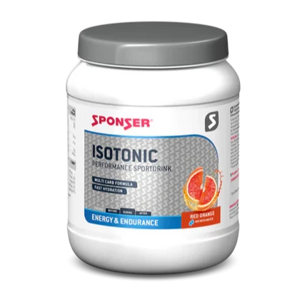 Sponser isotonic - Bebida isotónica deportiva (1000g) (Sabores Naranja, Limón, Fruit Mix)