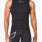 Polera Sin Mangas Core Compression - Black/Silver - 2XU