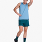 Polera Hombre Aero Tank Shadow/Black Reflective - 2XU