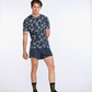 Polera Hombre Light Speed Tee Block Camo/Silver Reflective - 2XU