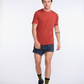 Polera Hombre Light Speed Tee Chilli Oil/Black Reflective - 2XU