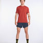 Polera Hombre Light Speed Tee Chilli Oil/Black Reflective - 2XU