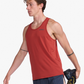 Polera Hombre Light Speed Singlet Hombre Chilli Oil/Black Reflective - 2XU