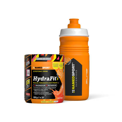 Bebida Hipotónica Named Sport Hydrafit (400g) + Caramagiola Elite
