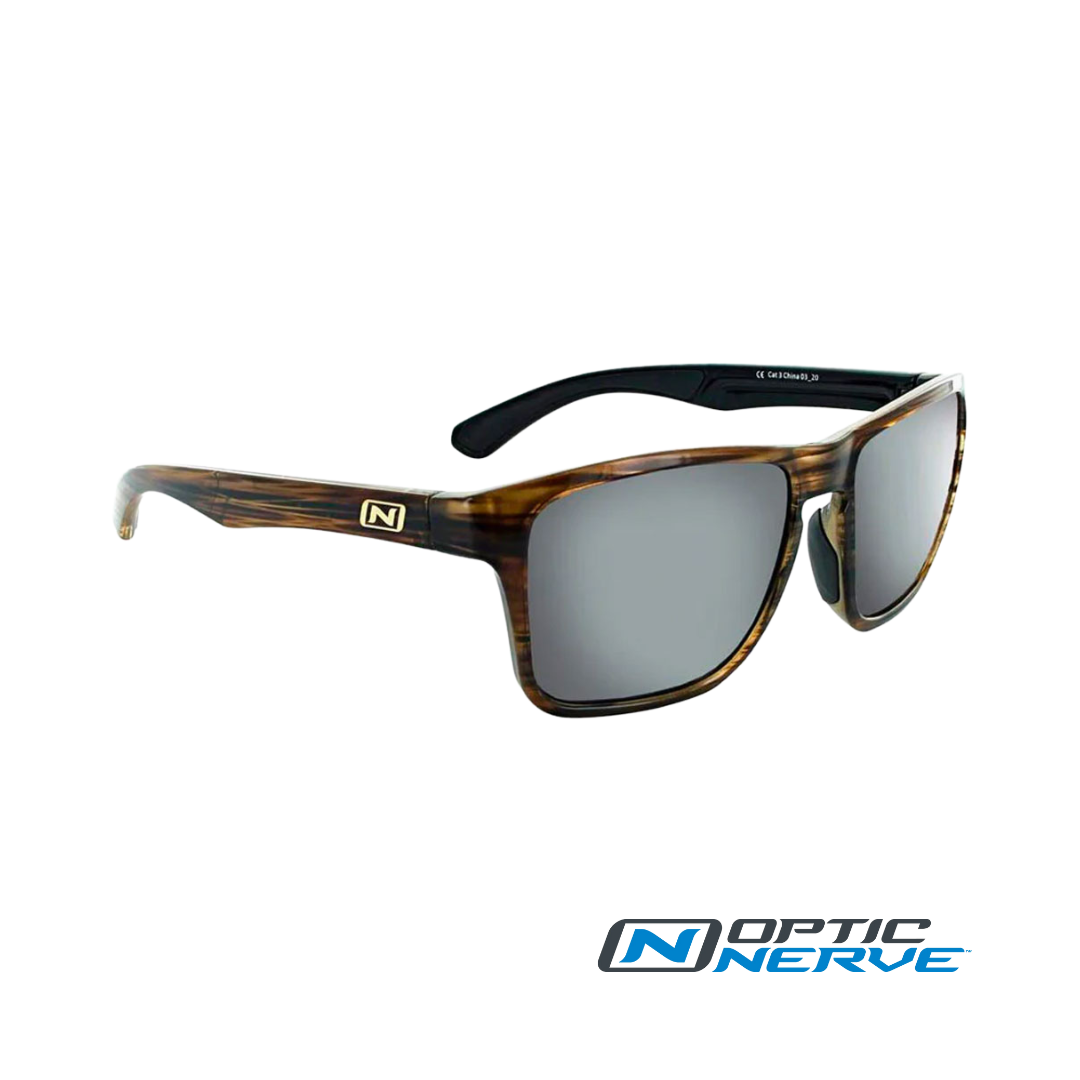 Anteojos Optic Nerve Rumble Madera/Plata