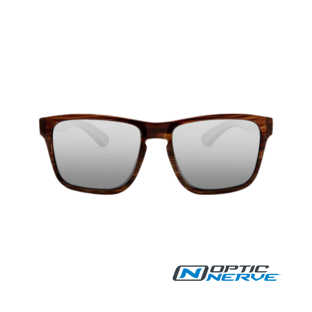 Anteojos Optic Nerve Rumble Madera/Plata