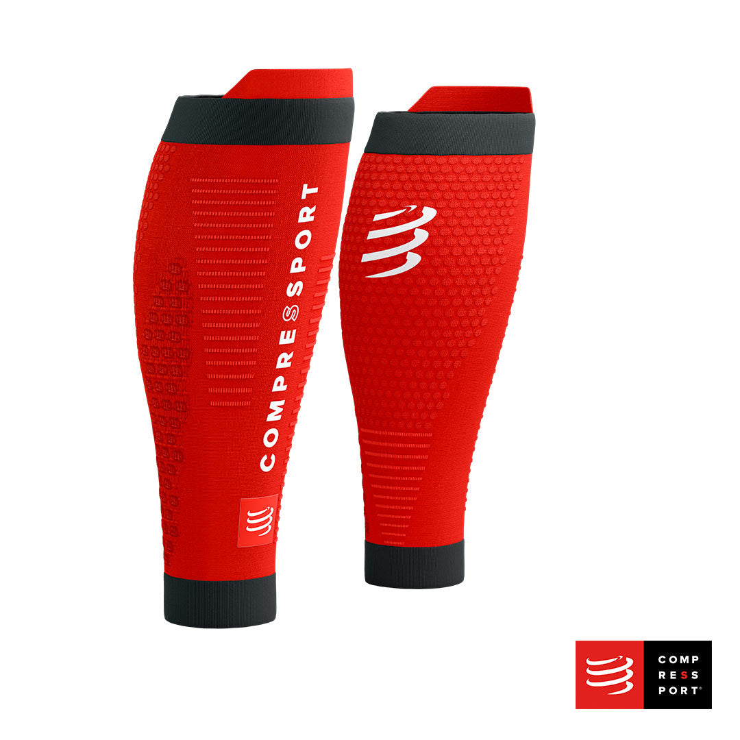 Gemelera (Pernera) compresora Compressport  R2 3.0 Rojo Negro