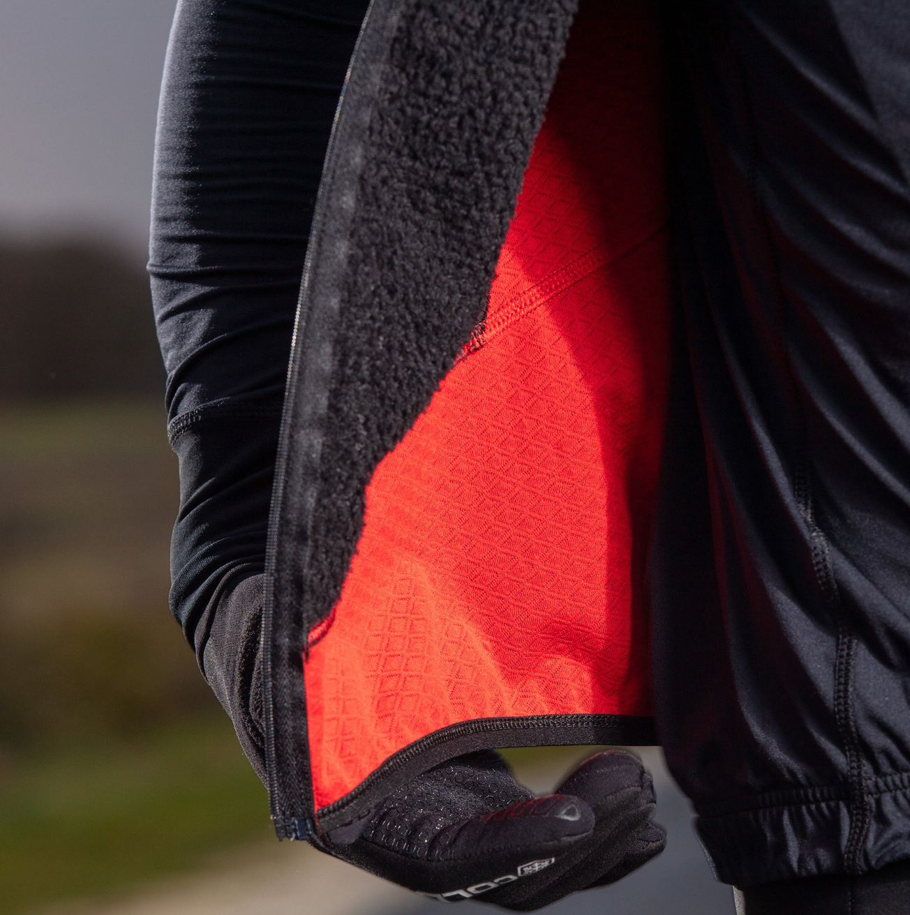 Cortaviento de Ciclismo sin manga Térmico Polartec - Ekoi