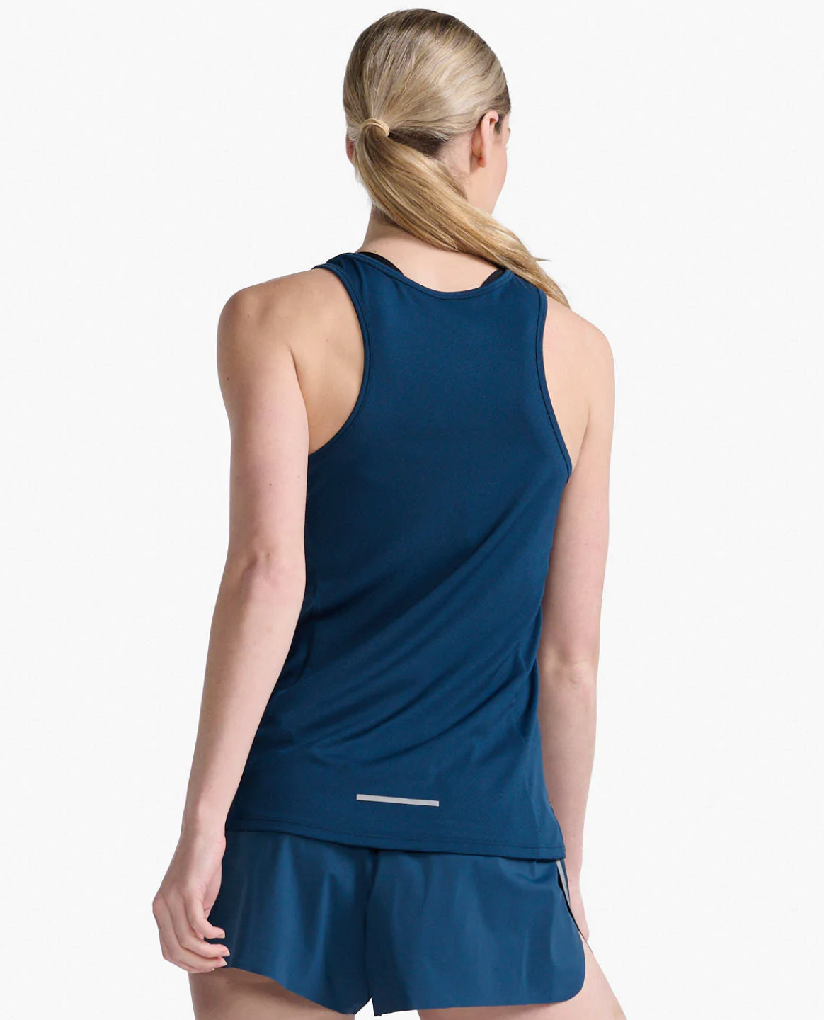 Polera de Running sin manga Mujer Light Speed - Azul reflectante - 2XU