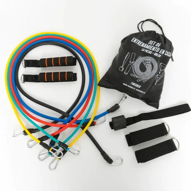 Set de Elasticos "Entrena en casa" Finisher
