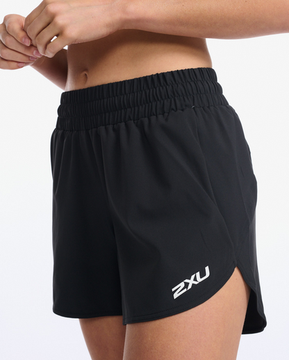 Short de running Mujer Aspire 5 Pulgadas - Negro - 2XU