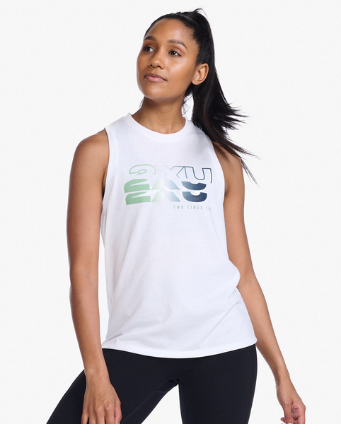 Polera Deportiva de Mujer Form Tank - Blanca - 2XU