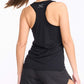 Polera Sin Mangas Mujer Aero Singlet - Negro Reflectante - 2XU