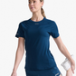 Polera de Running Manga corta Mujer Light Speed -Azul reflectante - 2XU