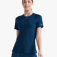 Polera de Running Manga corta Mujer Light Speed -Azul reflectante - 2XU