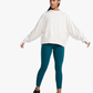 Poleron Mujer Form Wide Hem Crew Off White/Off White - 2XU