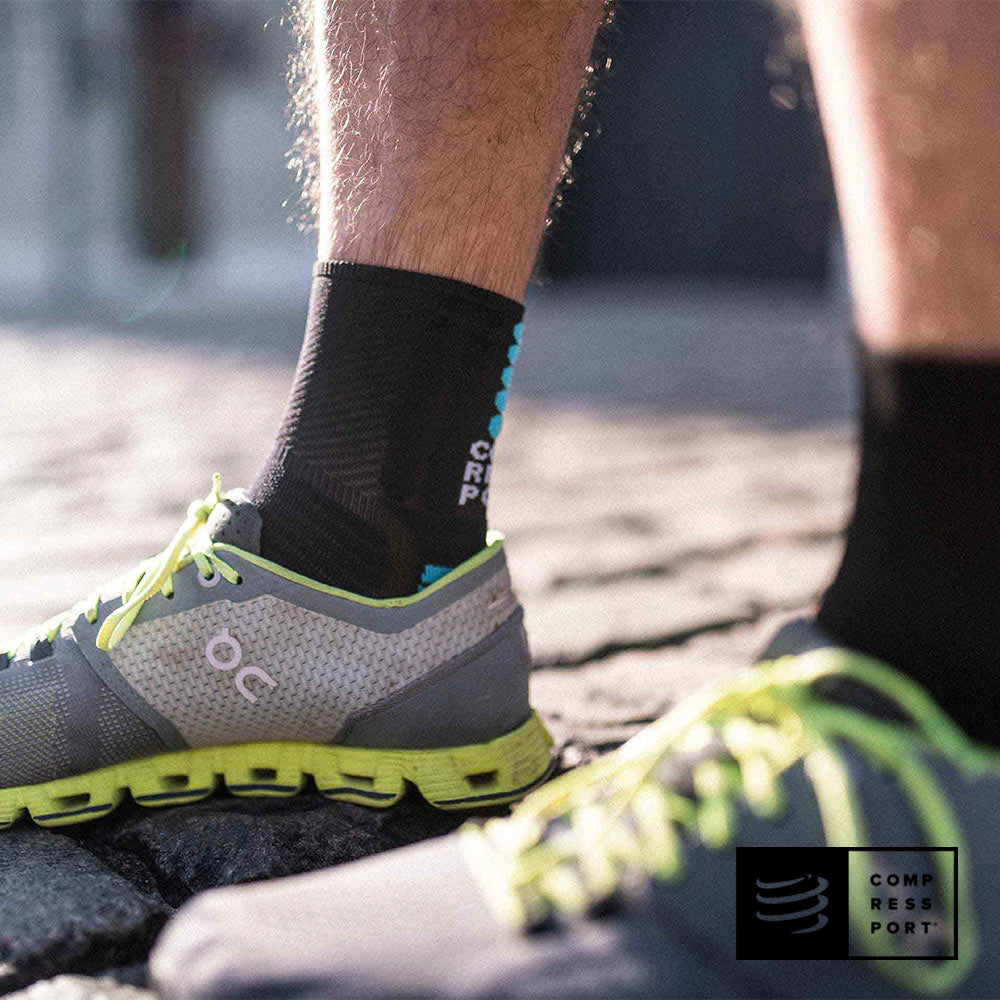 Calcetines de Running Pro Marathon Negros - Compressport
