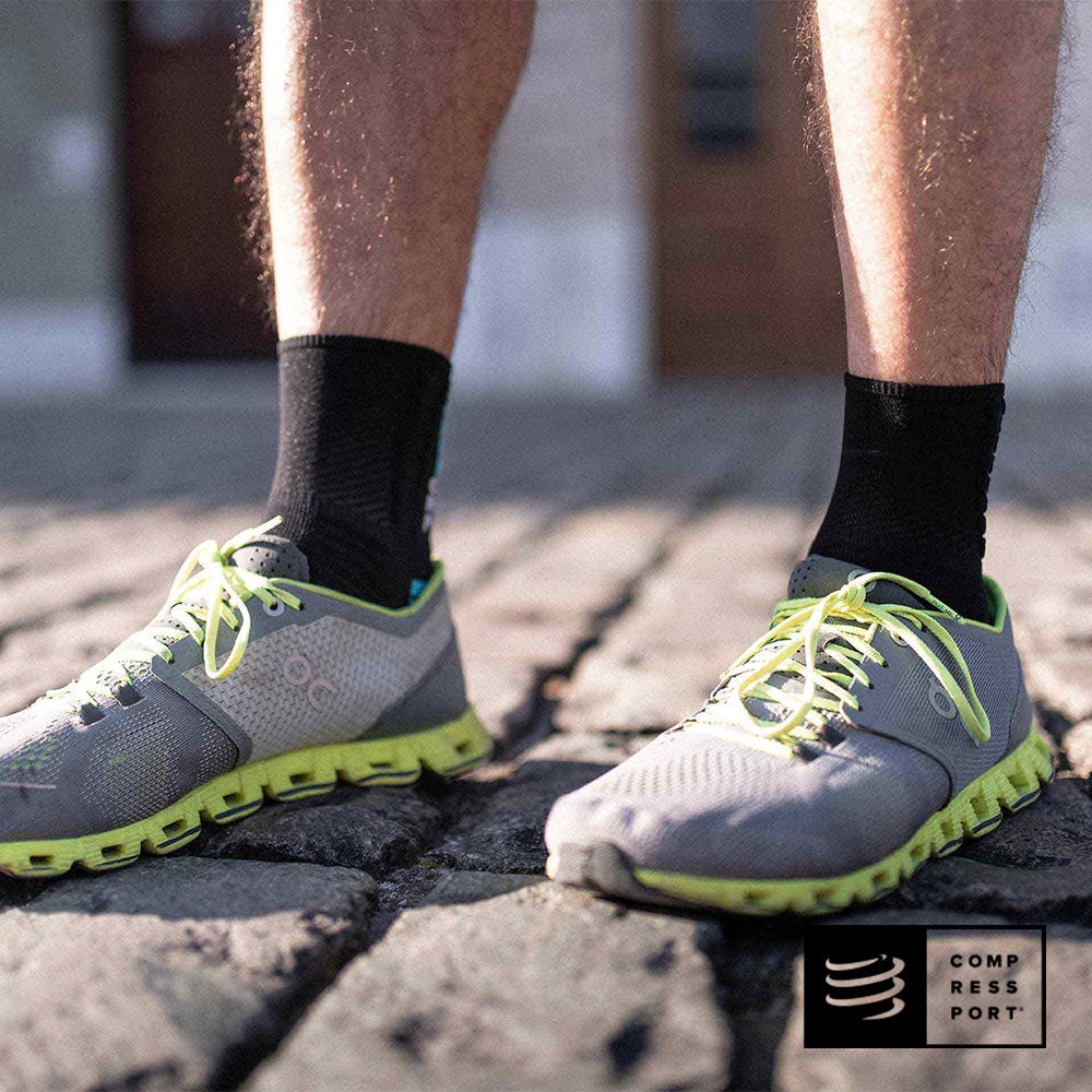 Calcetines de Running Pro Marathon Negros - Compressport