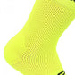 Calcetines de Ciclismo EKOI Perforato Jaune Fluo