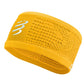 Cintillo Headband Compressport On/Off Amarillo