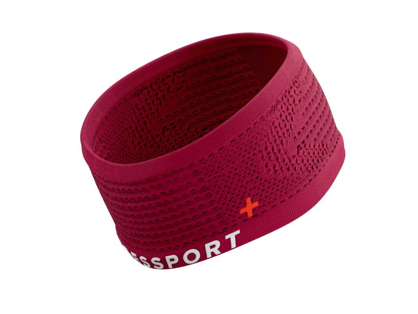 Cintillo Headband Compressport On/Off -Rojo Persico