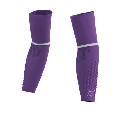 Manguillas Compressport ArmForce Ultralight (Morado)