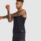 Polera de Running 2XU Hombre - Negro