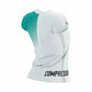 Polera Compressport Training SS Mujer Blanco *Edición Limitada Swim Bike Run 2023*